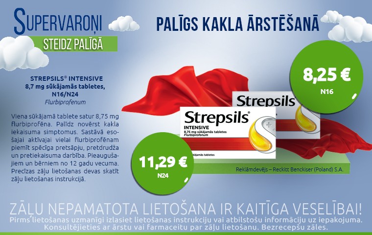 STREPSILS baneris