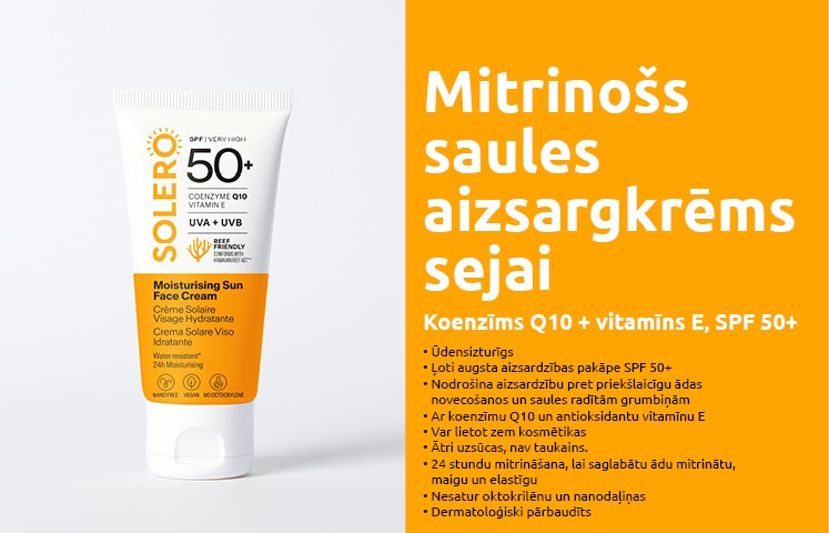 SOLERO Aizsargkrēms sejai