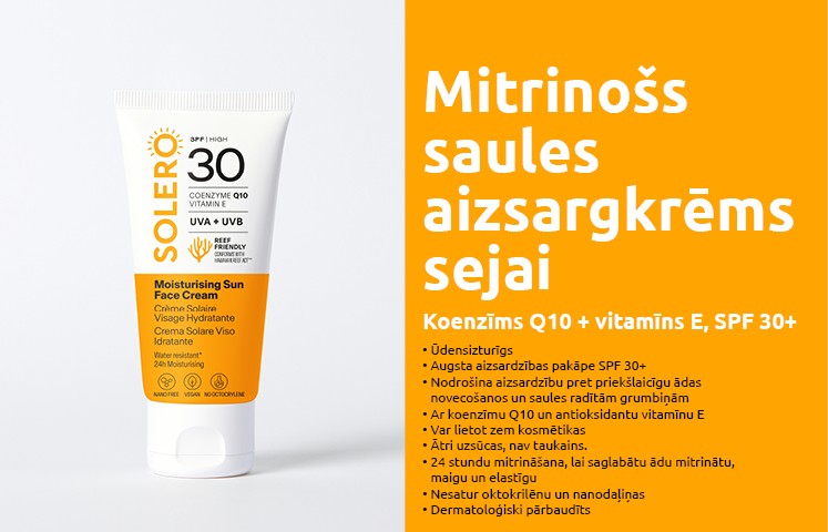 SOLERO Aizsargkrēms sejai