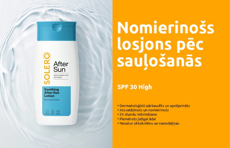 SOLERO pēc sauļošanās losjons