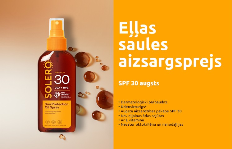 SOLERO sauļošanās eļļa