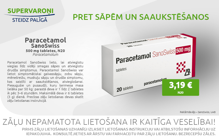 paracetamol sanoswiss