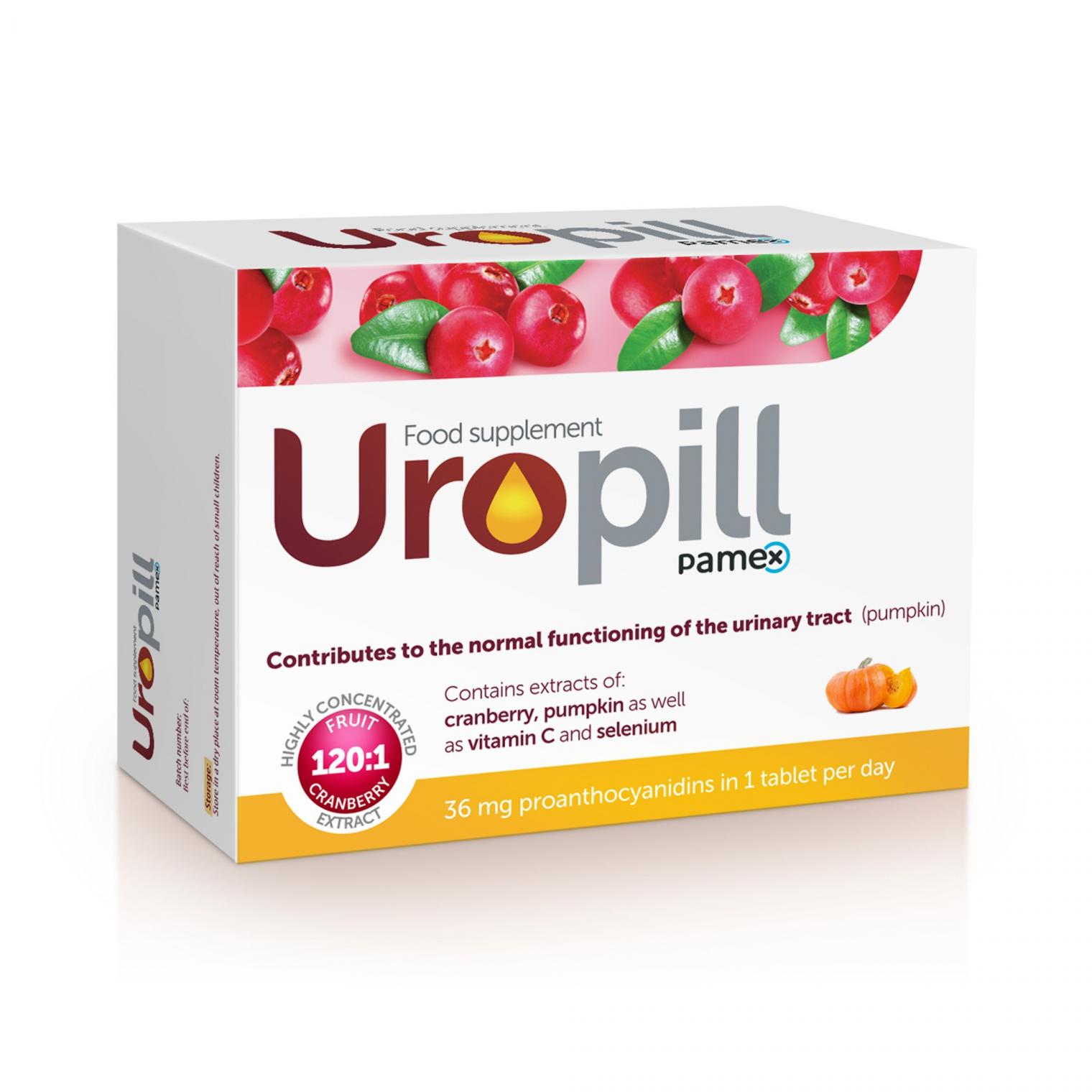 Uropill kapsulas urīnceļu atbalstam N30 | BENU.LV – tava