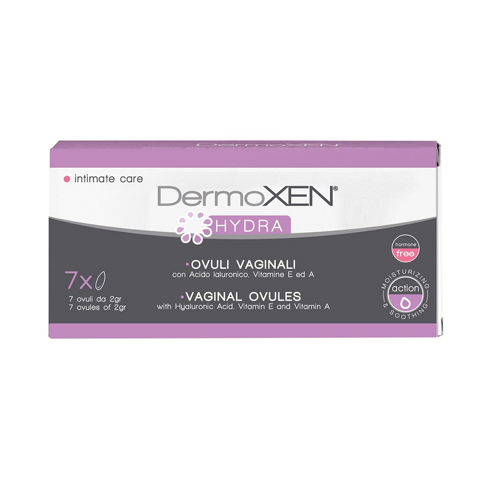 DERMOXEN HYDRA vaginālās svecītes N7 | BENU.LV – aptieka