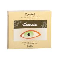 Healinature EyeWell Formula redzei un acīm ar cinku - 0,55 g cietā želatīna kapsulas N32
