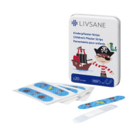 LIVSANE Pirāts bērnu plāksteri N20