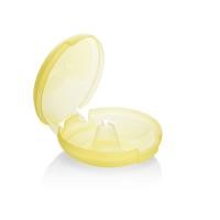 Medela Contact™ silikona krūšu galu aizsargi N2 L izm. ar plastmasas uzglabāšanas trauciņu