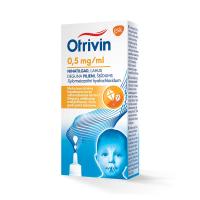 Otrivin 0,5 mg/ml deguna pilieni, šķīdums, 10 ml