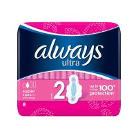 Always Ultra Super Plus Higiēniskās paketes N8
