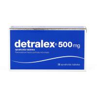 DETRALEX 500 mg apvalkotās tabletes N30   