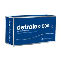 DETRALEX 500 mg apvalkotās tabletes N60   
