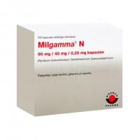Milgamma N 90mg/40mg/0,25 mg kapsulas N100