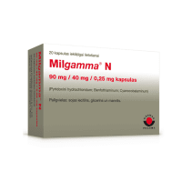Milgamma N 90mg/40mg/0,25 mg kapsulas N20
