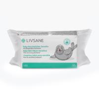 LIVSANE mitrās salvetes bērniem N80
