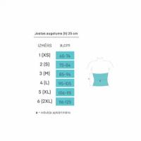 TONUS ELAST 9901 AIR medicīniskā pēcoperāciju josta, no elpojoša, nodilumizturīga materiāla, XXL