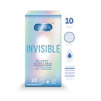 DUREX Invisible XL prezervatīvi N10 