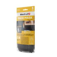 MEDRULL sejas maska vienreizlietojama melna N5