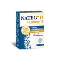 NATEO D Plus Omega3 4000SV kapsulas N60