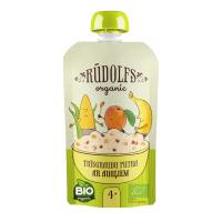 Rūdolfs BIO Trīsgraudu putra ar augļiem 4+ DP 110g