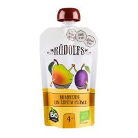 Rūdolfs BIO Bumbieru, žāvētu plūmju biezenis 4+ DP 110g
