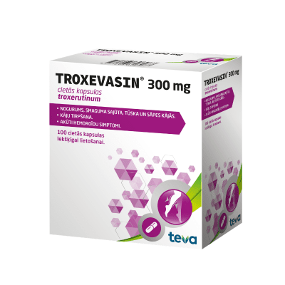 TROXEVASIN 300mg kapsulas N100