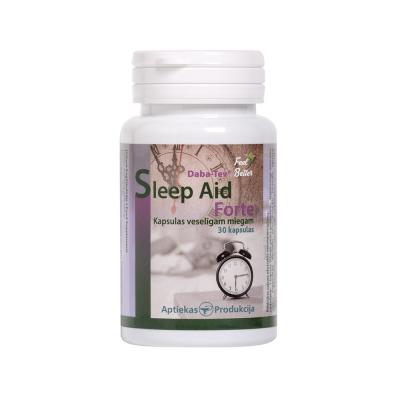 Sleep Aid Forte, Daba-Tev® - 0,5 g cietā želatīna kapsulas N30