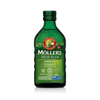 Möller’s zivju eļļa (Dabīga garša) 250 ml 