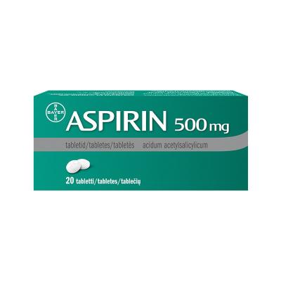ASPIRIN 500mg tabletes N20