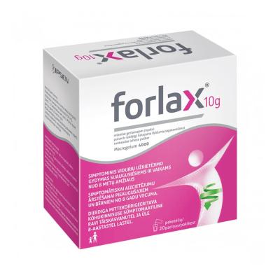 FORLAX 10 g pulveris N20
