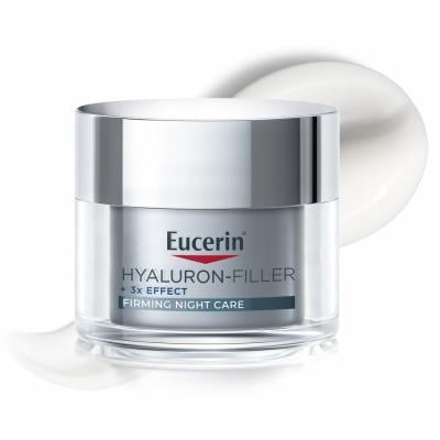 EUCERIN Hyaluron-Filler +3x Effect nostiprinošs nakts sejas krēms 50ml