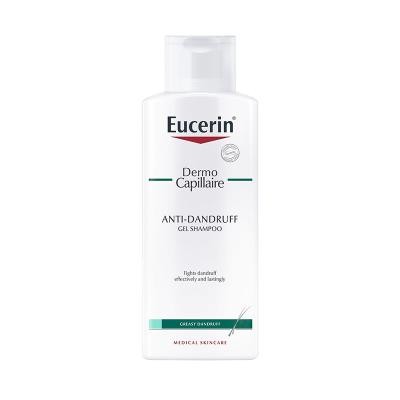 Eucerin DermoCapillaire gelveida pretblaugznu šampūns taukainām blaugznām, 250 ml