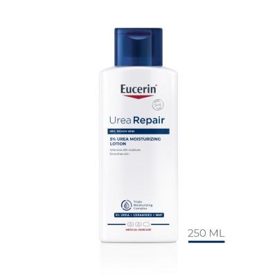 EUCERIN UreaRepair Plus 5% ķermeņa losjons 250 ml
