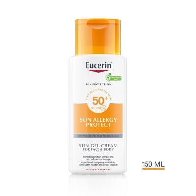 EUCERIN Sun Allergy Protect SPF50+ gelveida saules aizsargkrēms 150 ml