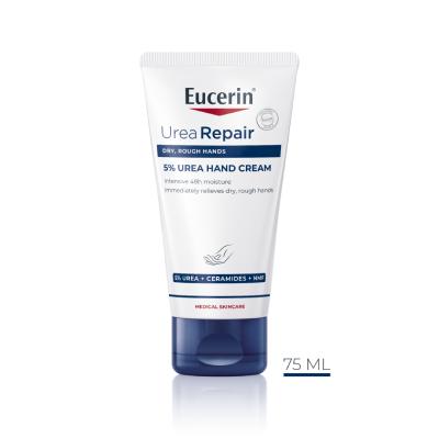 EUCERIN UreaRepair Plus krēms rokām ar 5% urea 75 ml