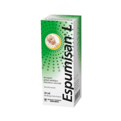 ESPUMISAN L 40 mg/ml pilieni 30 ml