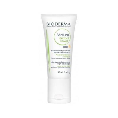 BIODERMA Sébium Global Cover tonēts fluīds 30 ml