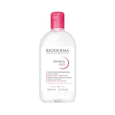 BIODERMA Sensibio H2O attīrošais micelārais ūdens jutīgai ādai 500 ml