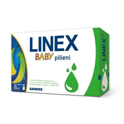 LINEX Baby pilieni 8 ml