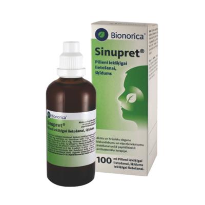 SINUPRET pilieni 100 ml