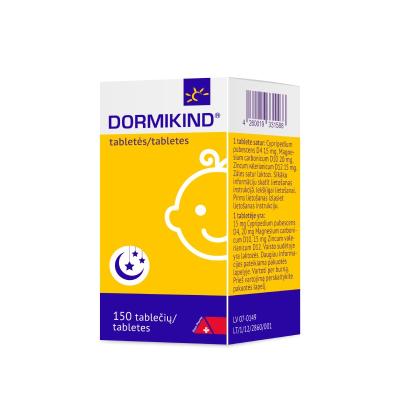 DORMIKIND tabletes N150