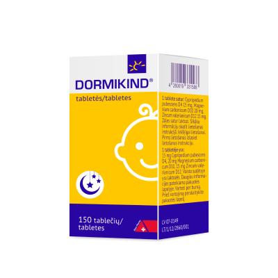 DORMIKIND tabletes N150