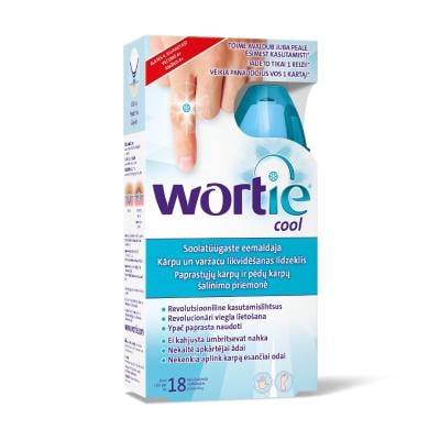 WORTIE Cool kārpu un vāržacu noņēmējs 50ml