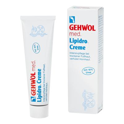 GEHWOL Med Lipidro Krēms sausas un jutīgas pēdu un kāju ādas kopšanai 125ml