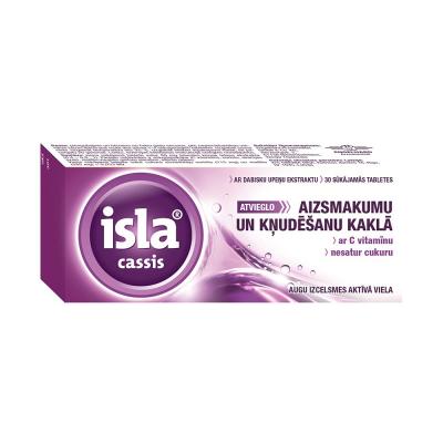 Isla-Cassis pastilas N30