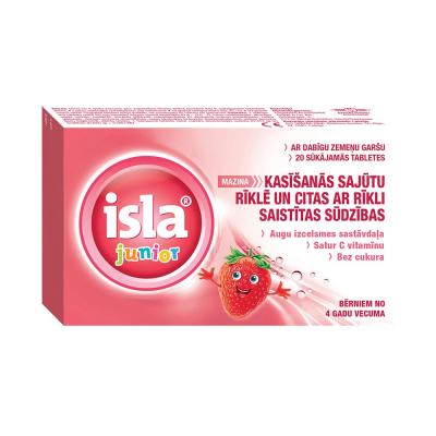 Isla junior N20 ar zemeņu garšu