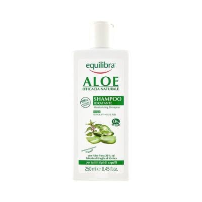 EQUILIBRA mitrinošs šampūns ar alveju un nātrēm 250 ml 