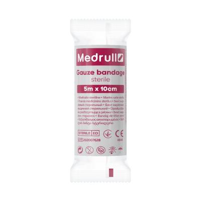MEDRULL saite marles sterila 5 m x 10 cm
