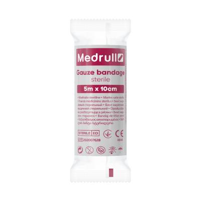 MEDRULL saite marles sterila 5 m x 10 cm