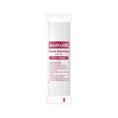 MEDRULL saite marles sterila 7 m x 14 cm