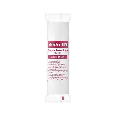 MEDRULL saite marles sterila 7 m x 14 cm